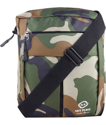 Nice Purse Sling Bag Polyster Set of 1 ( Multicolor )