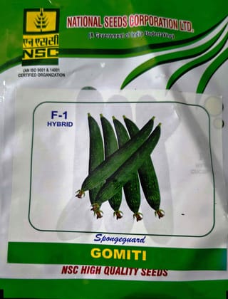 NSC Sponge Gourd Seeds – Gomti Variety (10g Pack)