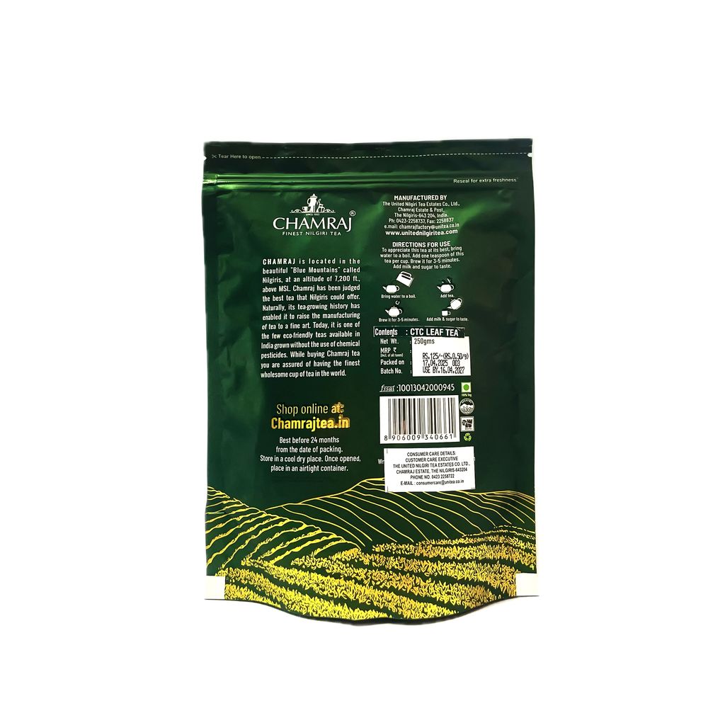 CHAMRAJ Nilgiri CTC Leaf Tea (250 g)