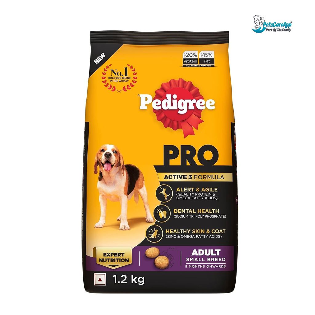 Pedigree PRO Adult Small Breed,  Dry Dog Food
