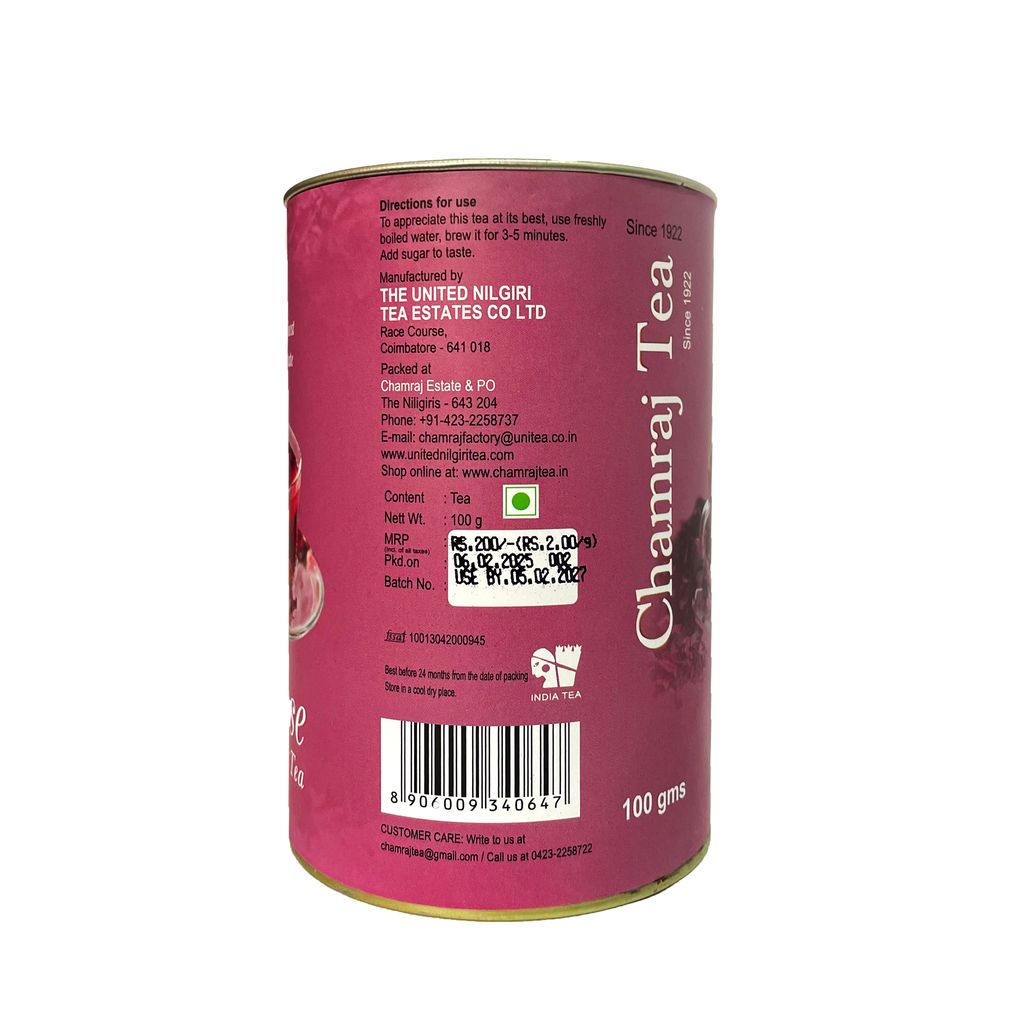 CHAMRAJ Rose Black Tea (100 gms)