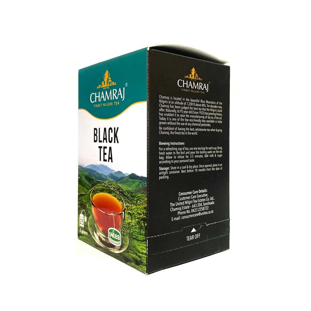 CHAMRAJ Black Tea (25 Dip Tea Bags)