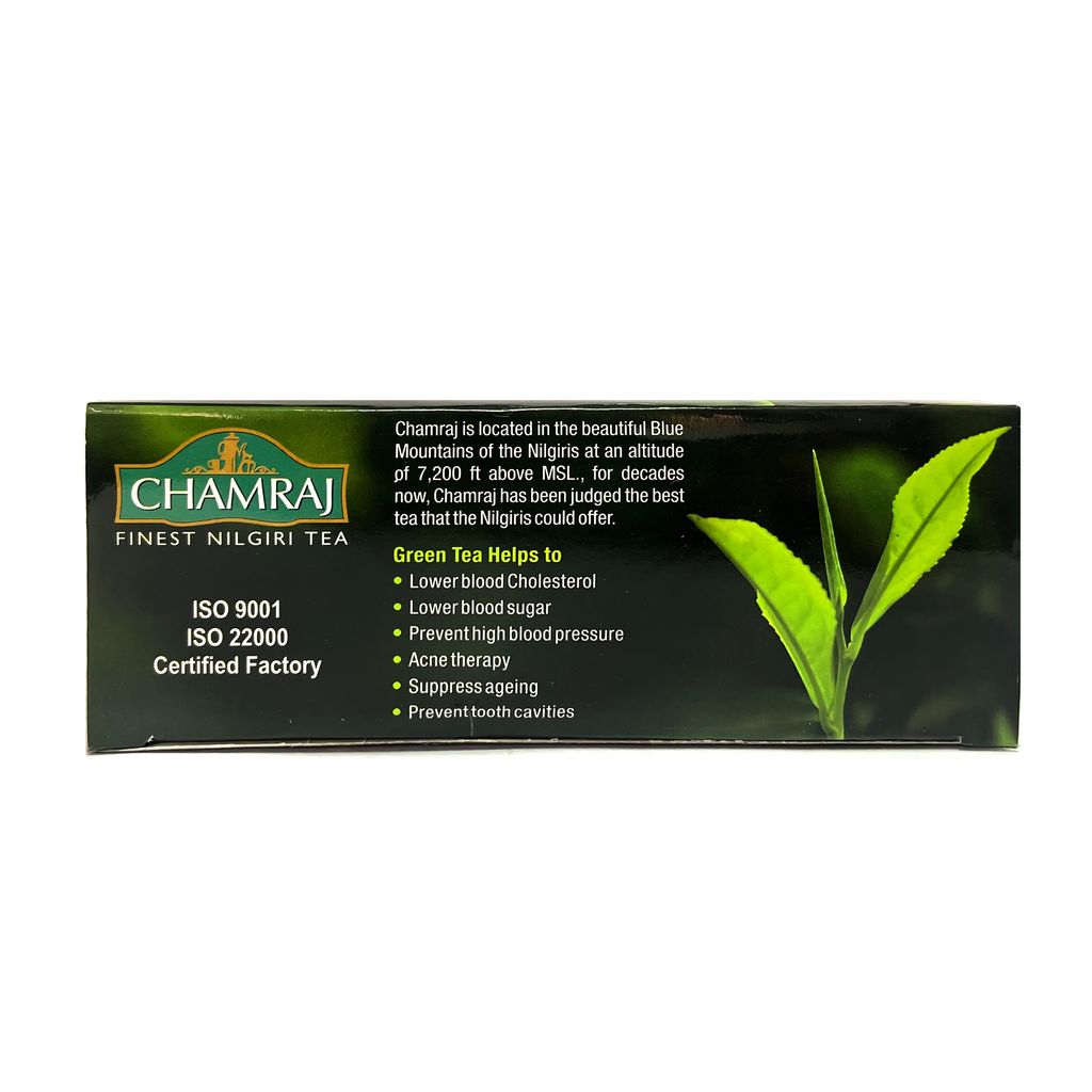 CHAMRAJ Green Tea (25 Dip Bags)