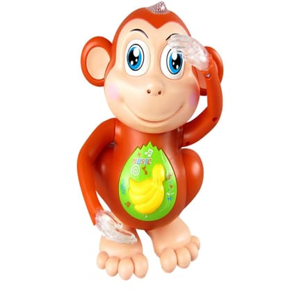 KTRS Enterprise Dancing Monkey Toys Cartoon Sounding Animals Pet with Lights Music Baby Sound Toy
