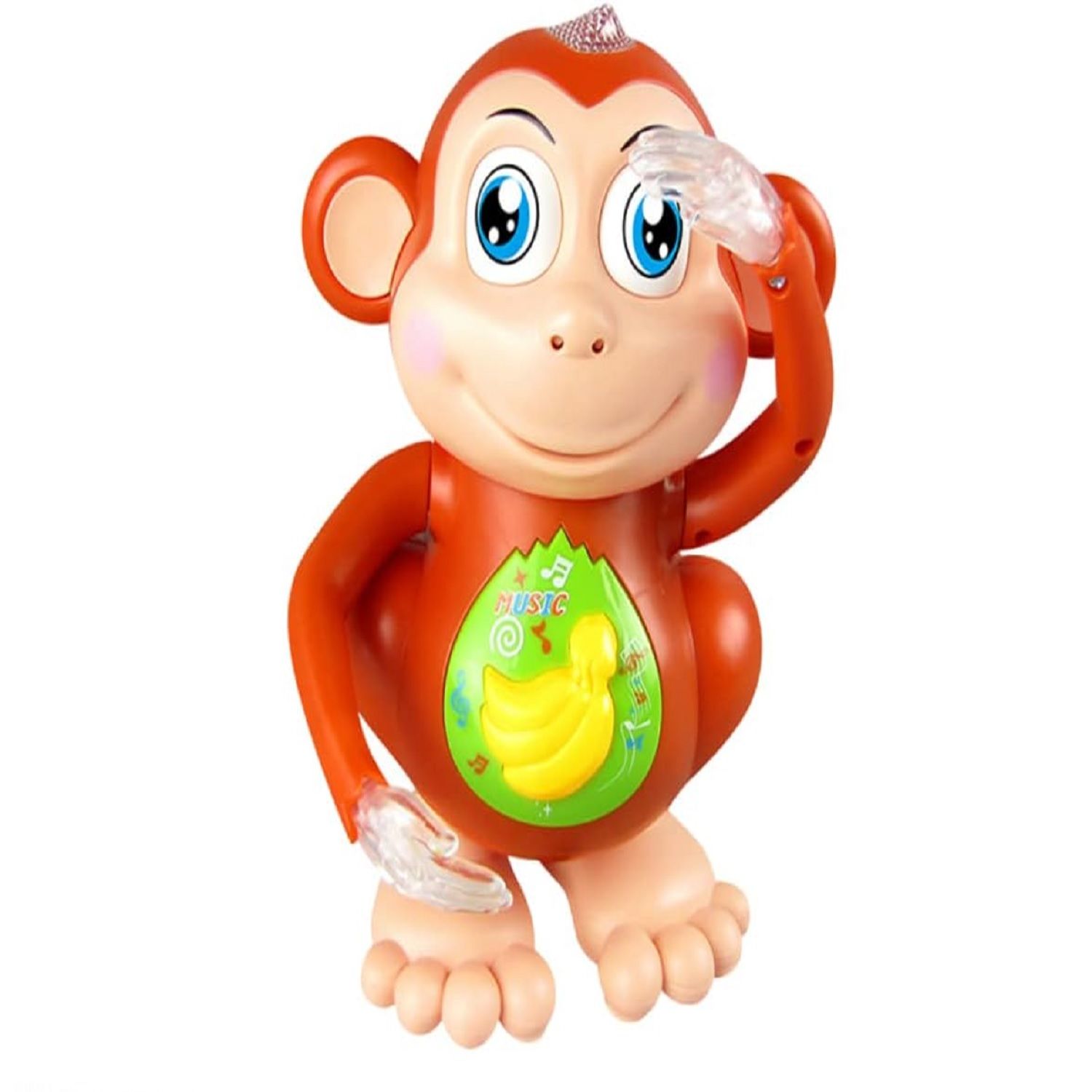 KTRS Enterprise Dancing Monkey Toys Cartoon Sounding Animals Pet with Lights Music Baby Sound Toy