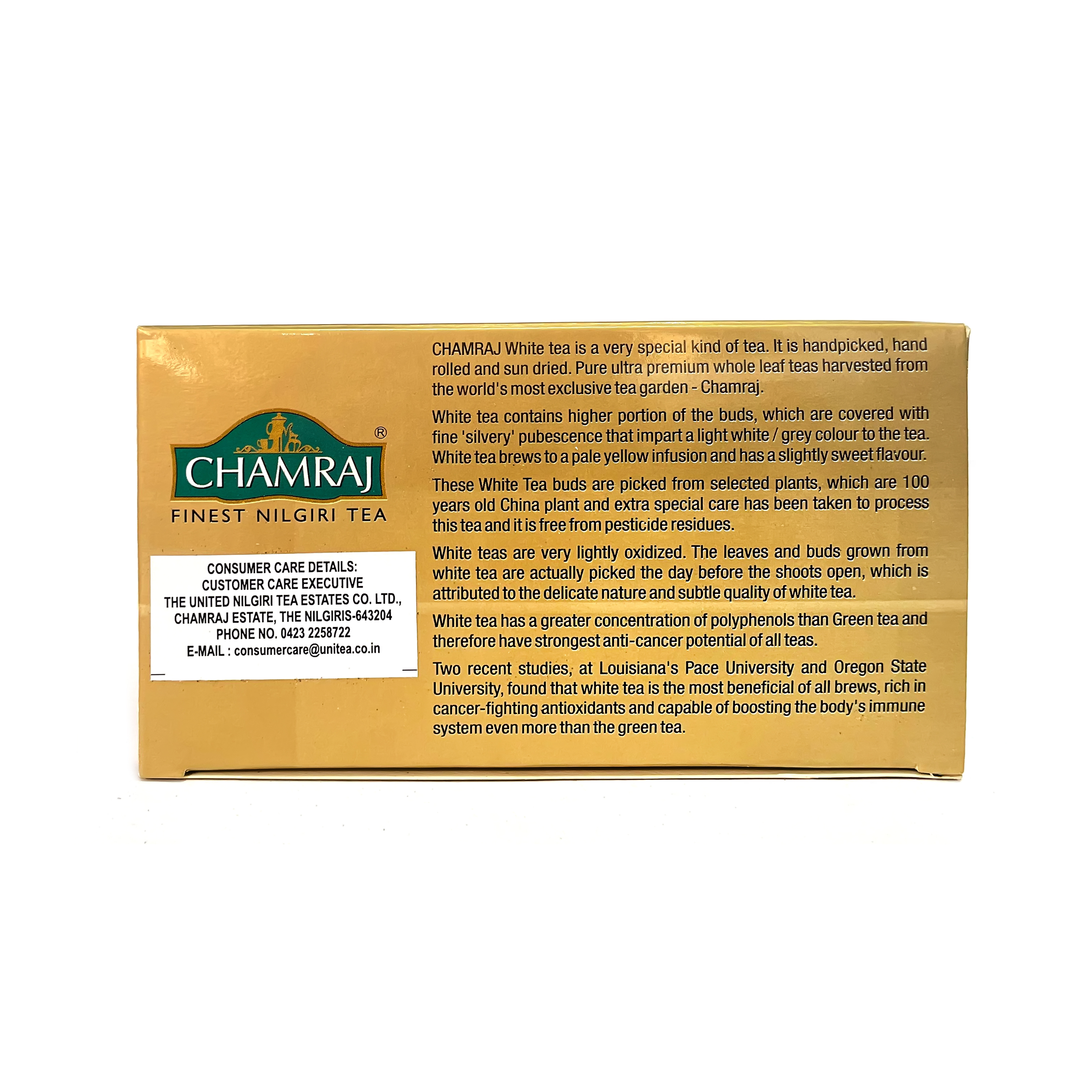 CHAMRAJ White Tea (25 Dip Bags)