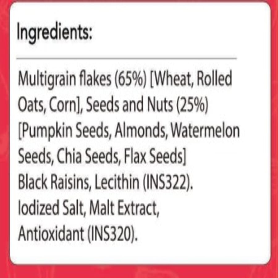 Zero Added Sugar Muesli with Nuts and Seeds - 350g