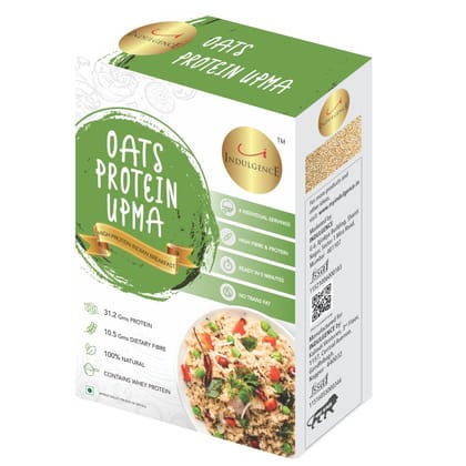 Indulgence Oats Protein Upma (400 gms) - High Protein Indian Breakfast