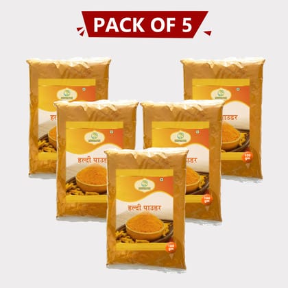 Turmeric Powder (Pack of 5)