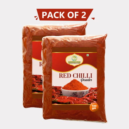 Red Chilli Powder (Pack of 2)