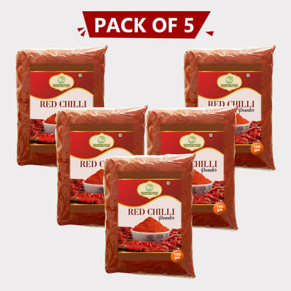 Red Chilli Powder (Pack of 5)