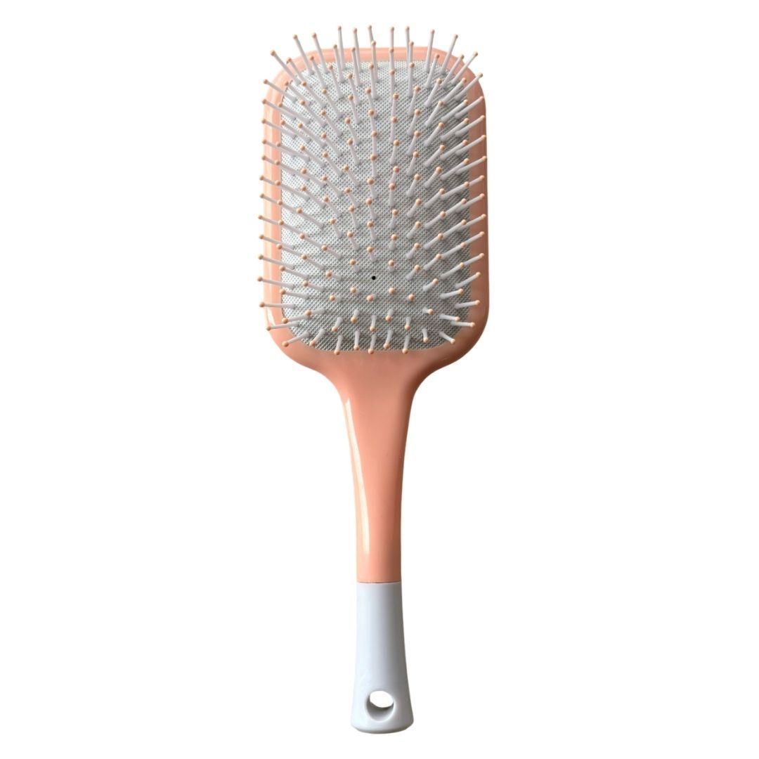 Hair Brush with Strong & Flexible Nylon Bristles having Anti-static Ball Tips, For Grooming, Straightening, Smoothing