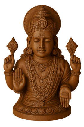 Handcrafted Wooden Deity Sculpture: Divine Artistry & Spiritual Elegance