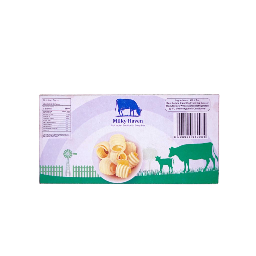 Milky Haven Unsalted Butter 500Grms