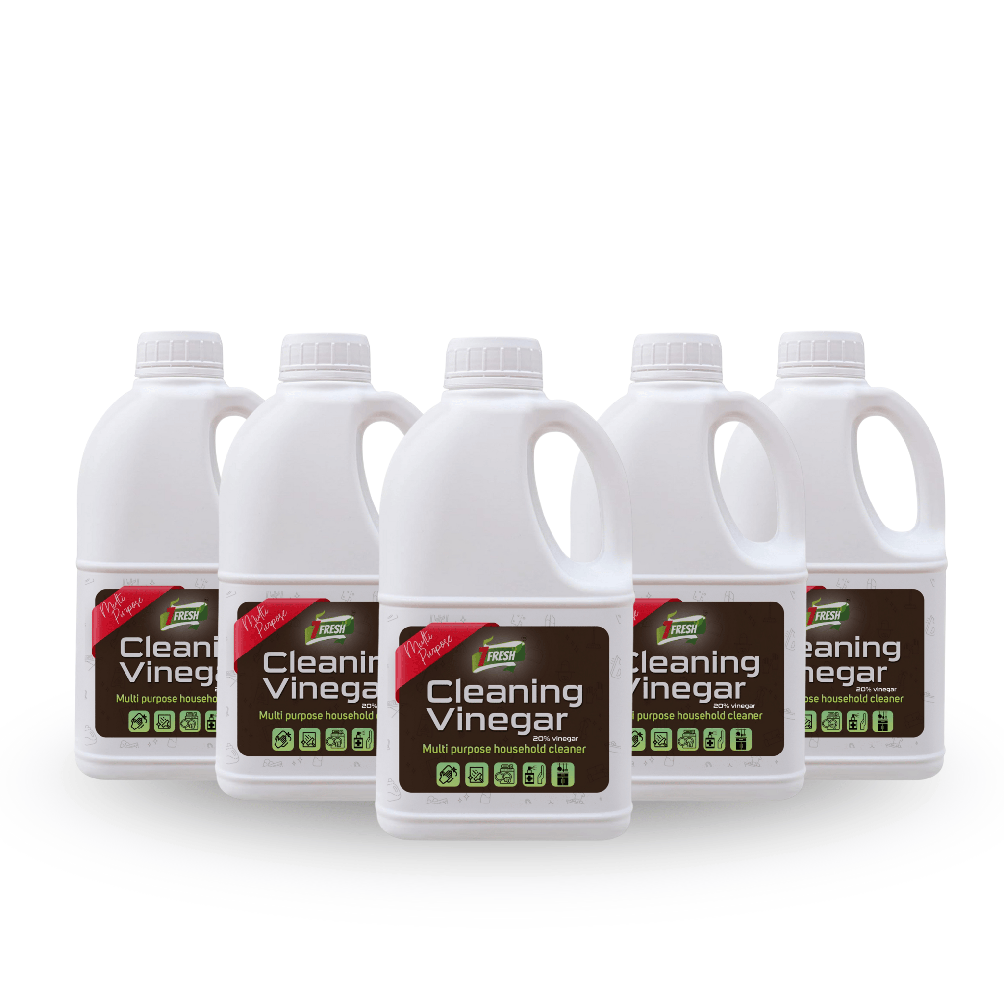 7Fresh CLEANING VINEGAR 20% Concentrated for Multipurpose Cleaning | Hardwater Stain Remover,Glass ,Limescale, Fruits & Vegetable,Fridge Odour Remover