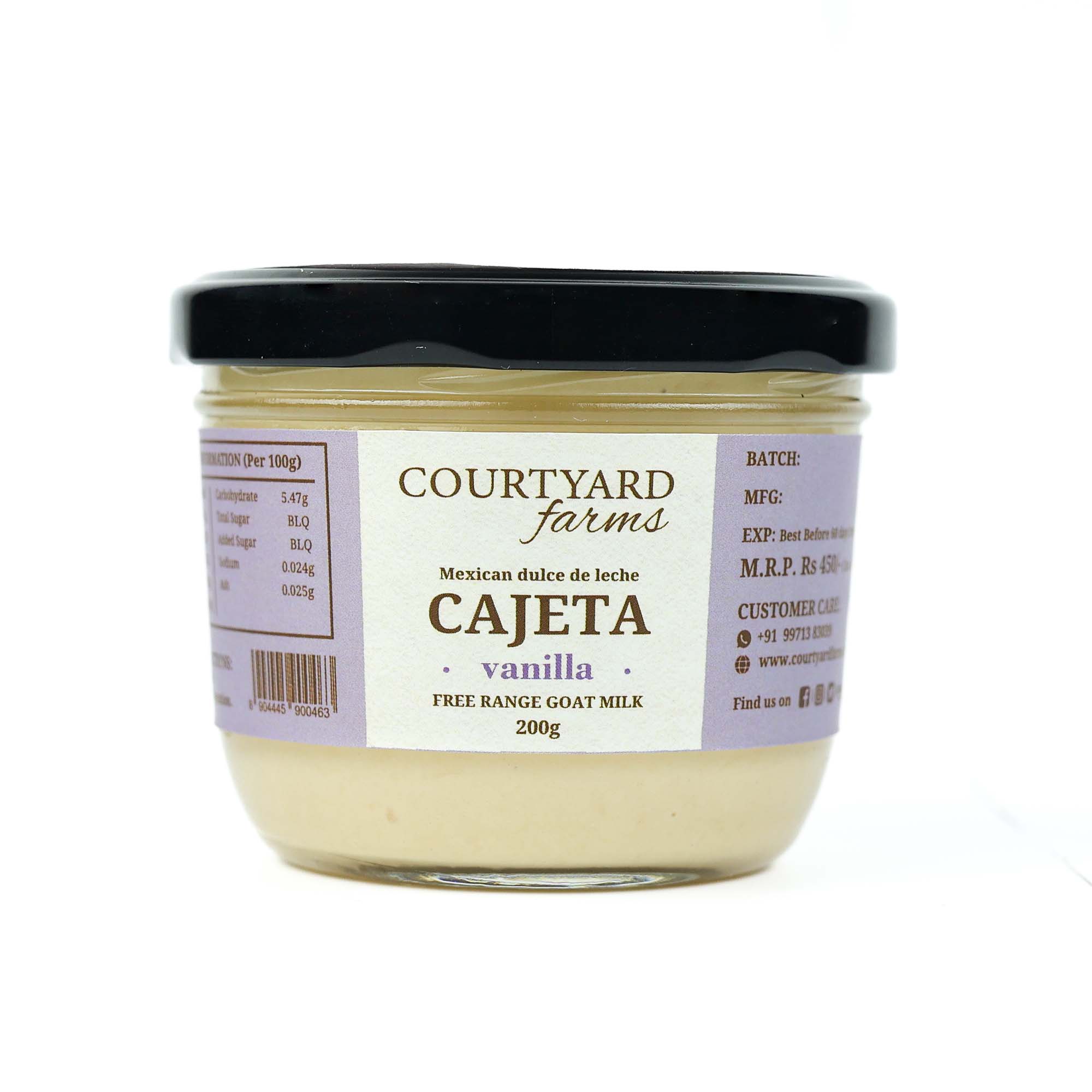 Cajeta (Mexican Dulce De Leche) Vanilla 200G