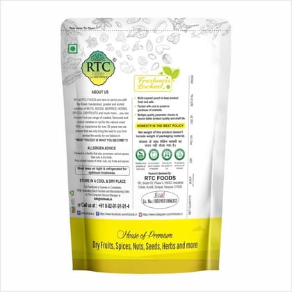 RTC Foods Chia Seeds 250g | Weight-Management Superfood | High in Calcium, Protein, and Dietary Fiber | All-Natural & Pure | Cooling Summer time Ingredient | Antioxidant-Rich Edible Seeds