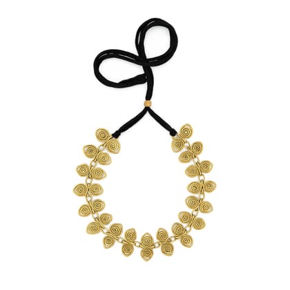 Handcrafted Brass Bead Dokra Necklace