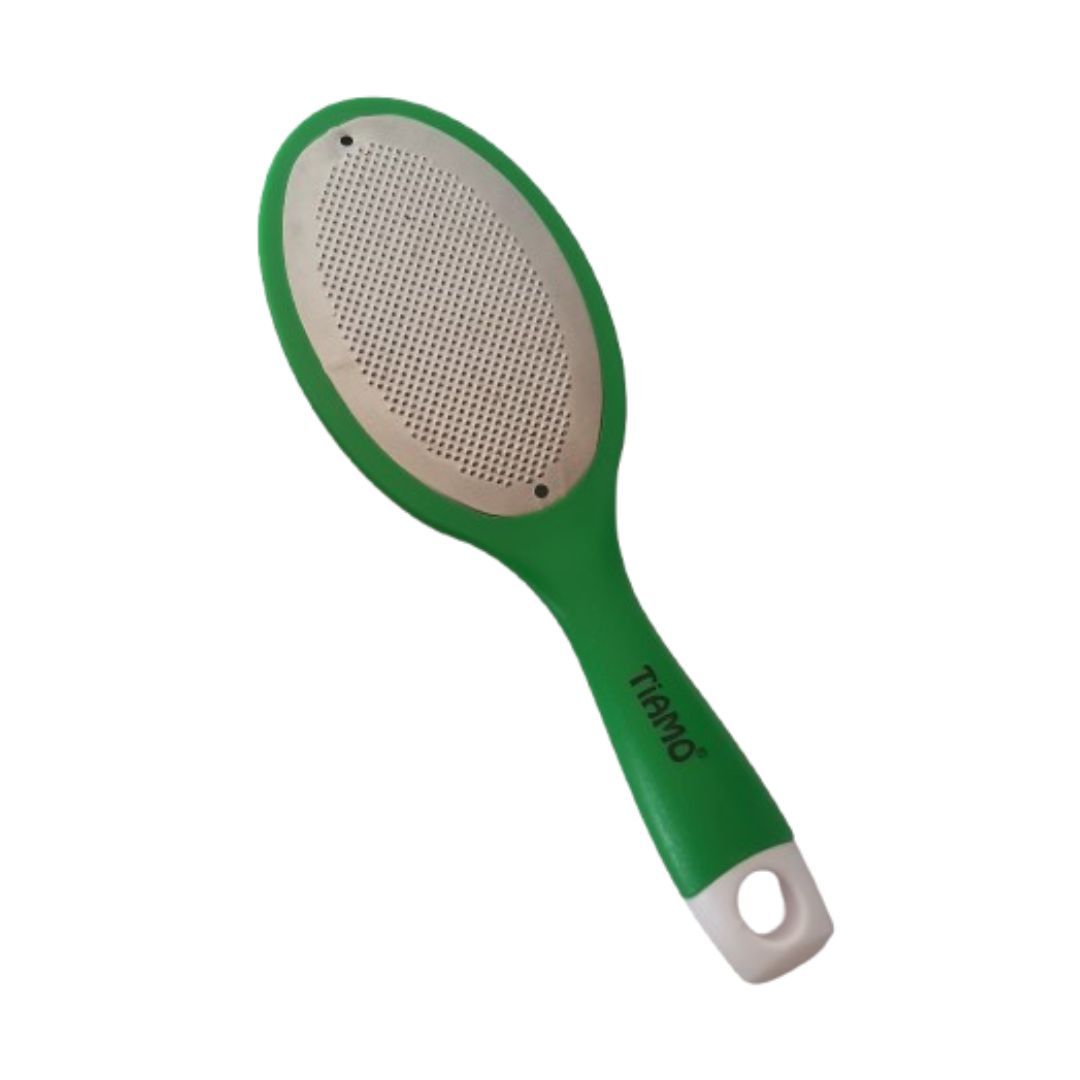 Plastic Oval Leg, Heel and Foot Scrubber for Dead Skin |Callus Remover | Pedicure Special Tool/Specially For Cracked Feet in green