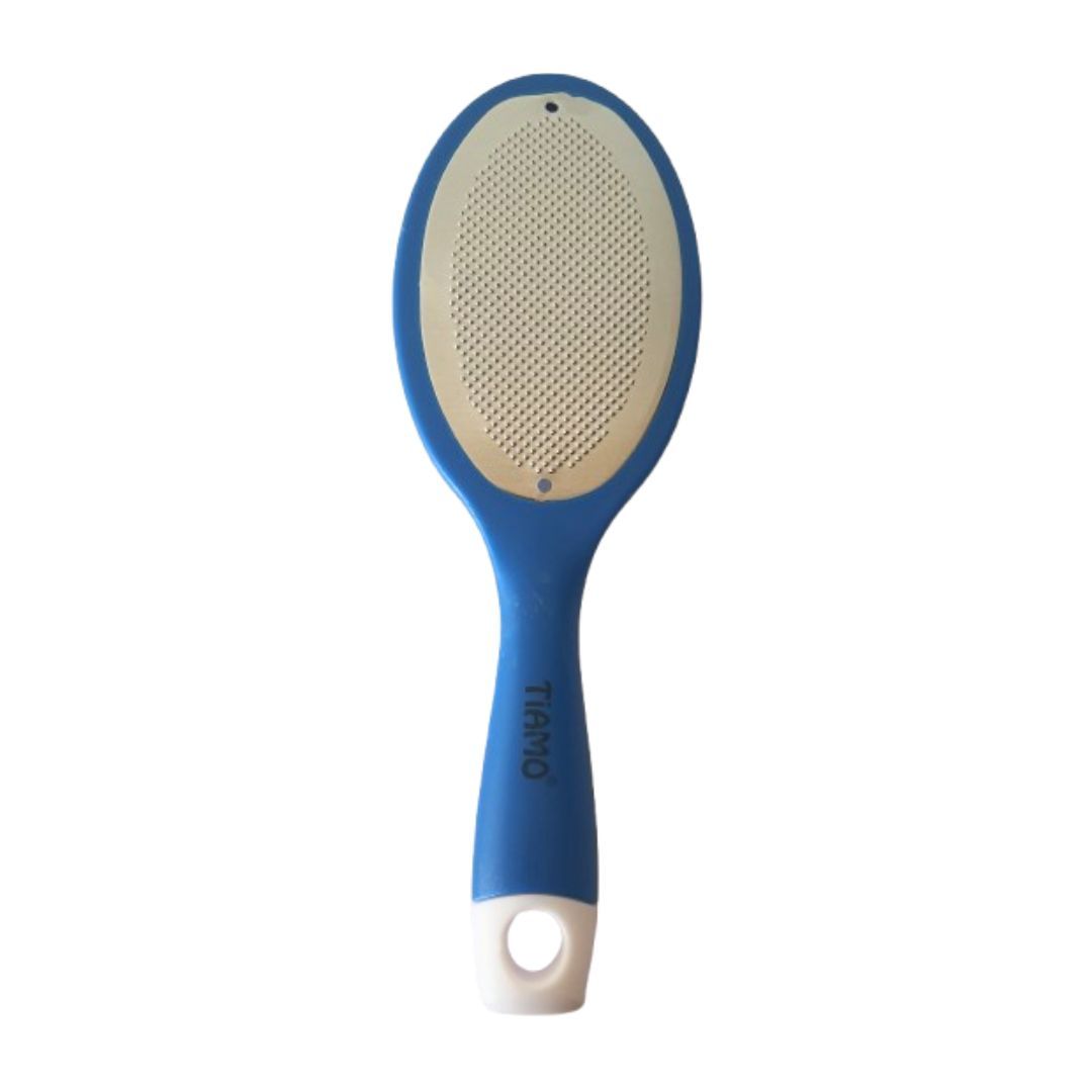 Plastic Oval Leg, Heel and Foot Scrubber for Dead Skin |Callus Remover | Pedicure Special Tool/Specially For Cracked Feet in blue