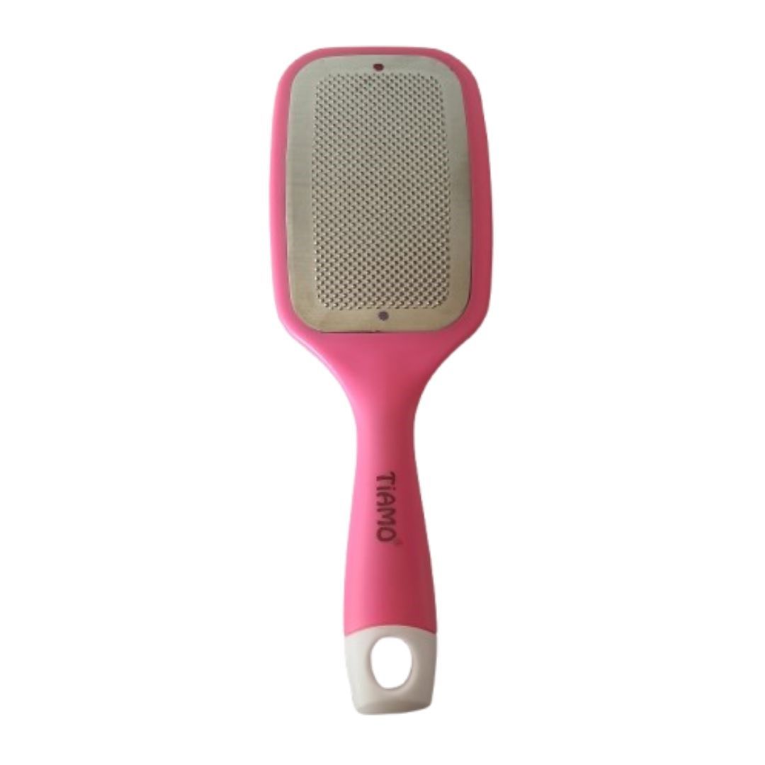 Plastic Oval Leg, Heel and Foot Scrubber for Dead Skin |Callus Remover | Pedicure Special Tool/Specially For Cracked Feet in pink