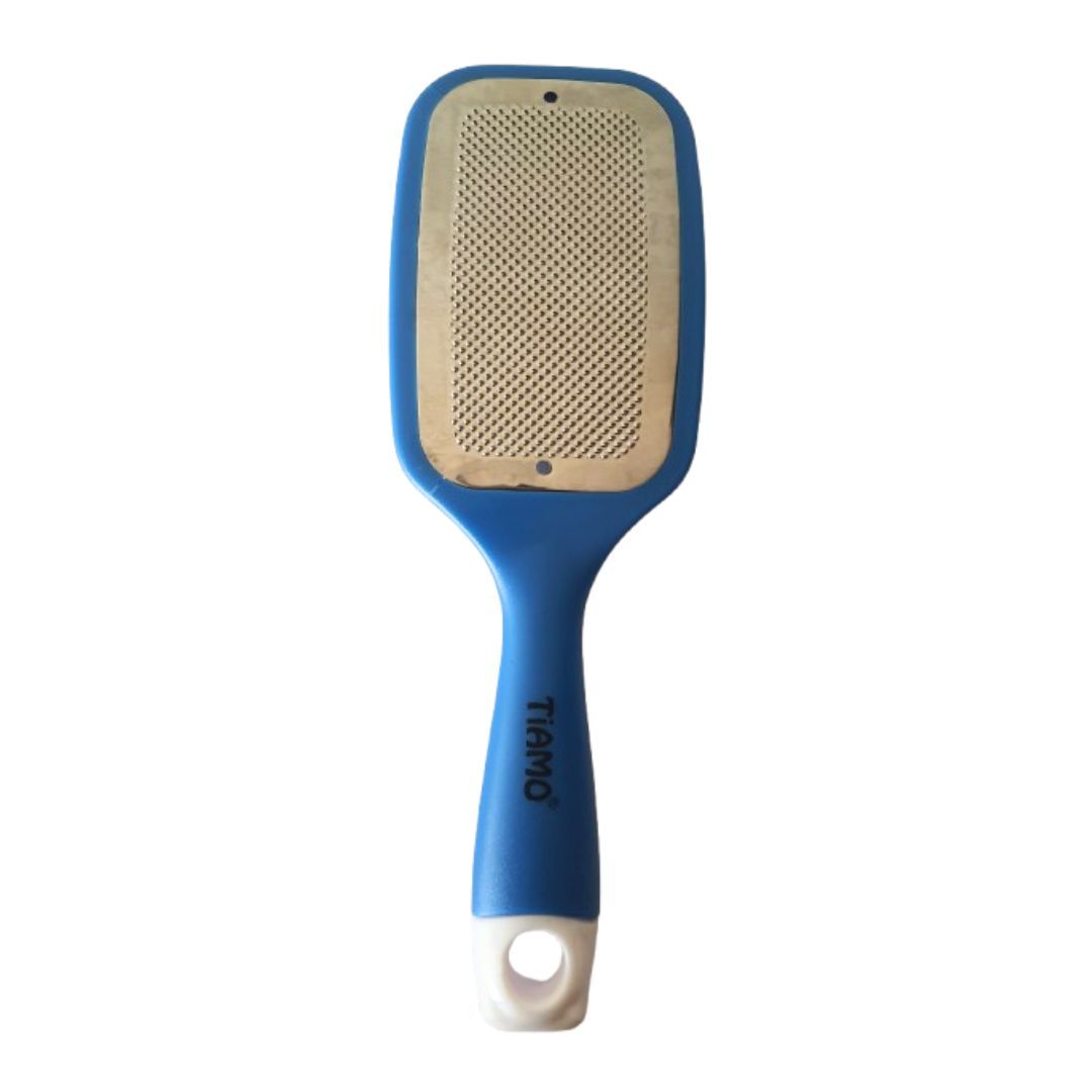 Plastic Oval Leg, Heel and Foot Scrubber for Dead Skin |Callus Remover | Pedicure Special Tool/Specially For Cracked Feet in blue