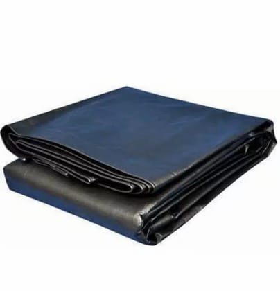 Heavy Duty HDPE Waterproof Tarpaulin - 18*24 ft (Black)