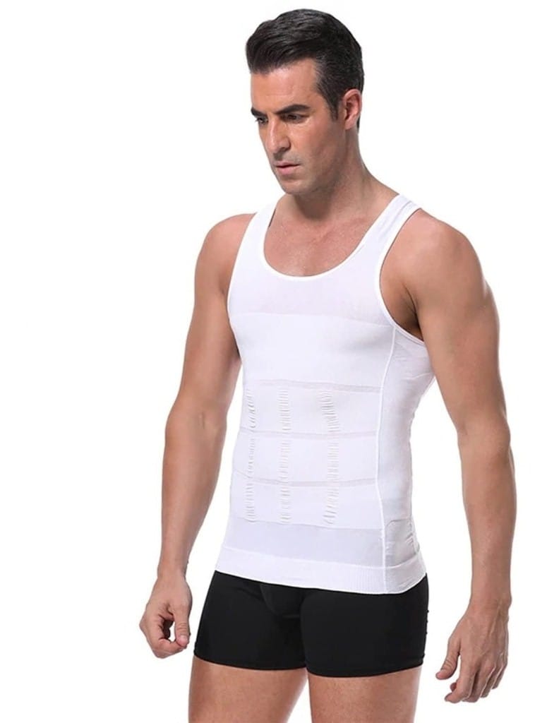 Latest Premium Quality Gym & Yoga Slimming Compression Vest for Men | Stretchable Tummy Tucker Shirt | Abs & Abdomen Body Shaper for Men & Boys