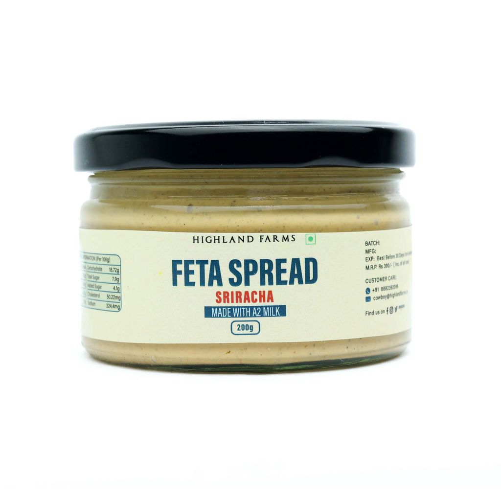 Feta Spread Sriracha 200G