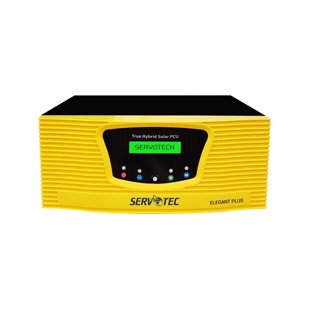 Servotech 1000VA/12V 1KW PWM Off-Grid Solar Inverter | Single Phase In/Out | Advanced Solar Technology