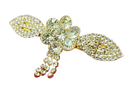 Elegant Crystal Floral Hair Accessory