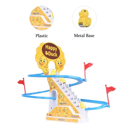 Musical Duck Track | Duck Race Track Set | Happy Duck Track Toy | Small Duck Climbing Stairs | Small Duck Music Climbing Track | Happy Duck Toys | Duck Track Toys | kids Toys | Children's Toys | Baby Toys
