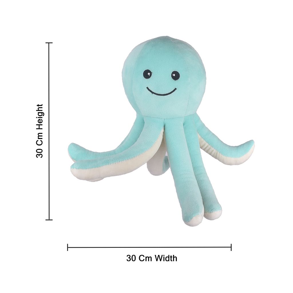 Octopus Soft Toys | Octopus Plush Toy (Grey) | Octopus Stuffed Animal | Stuffed Octopus Toy | Octopus Cuddly Toy | Kids Soft Toys | Children's Toys