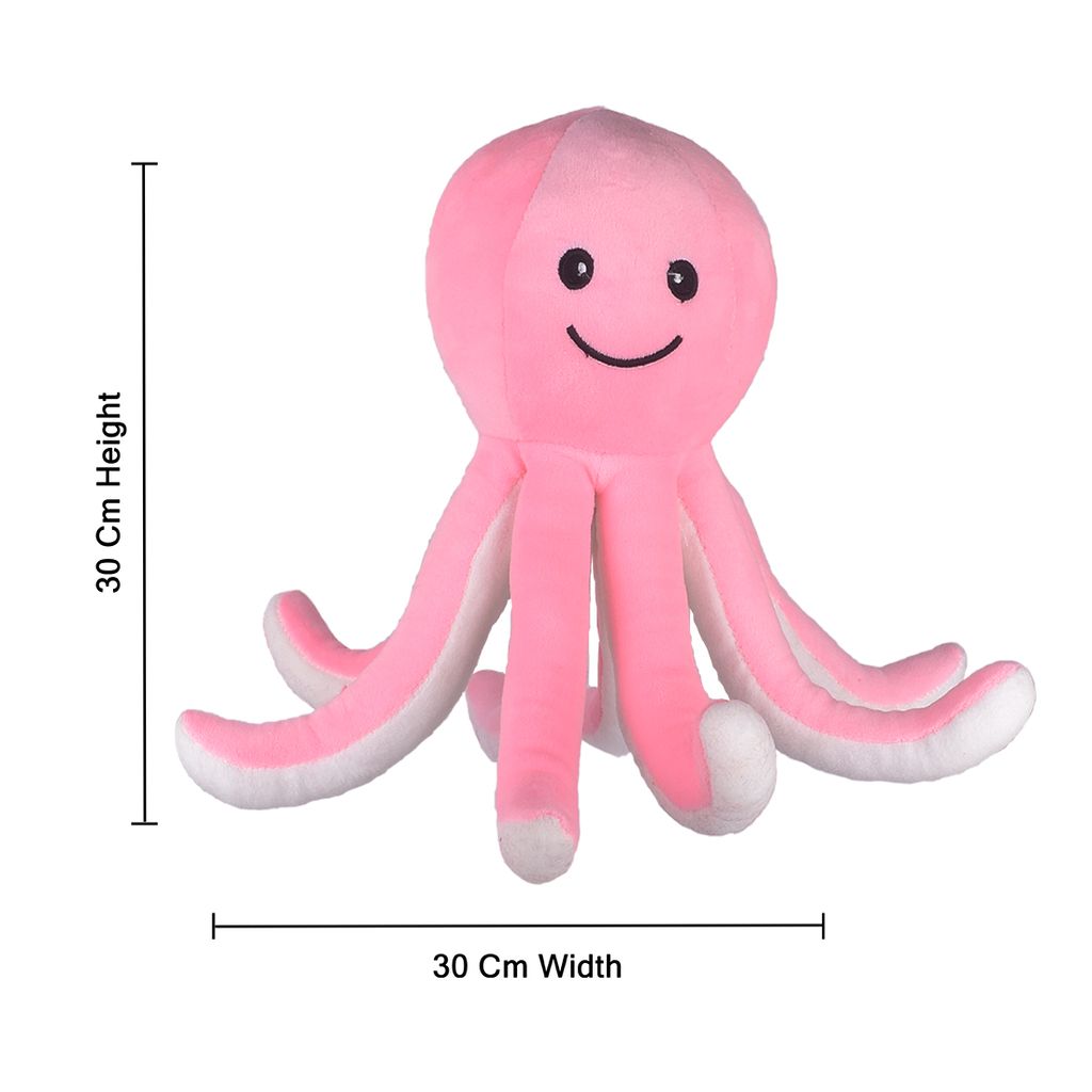 Octopus Soft Toys | Octopus Plush Toy (Grey) | Octopus Stuffed Animal | Stuffed Octopus Toy | Octopus Cuddly Toy | Kids Soft Toys | Children's Toys