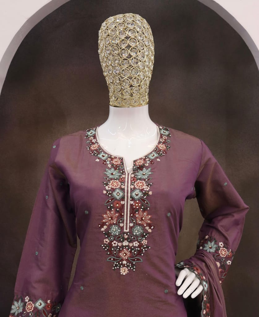 yellow simple and sober silk sharara suit for women ethnic wear