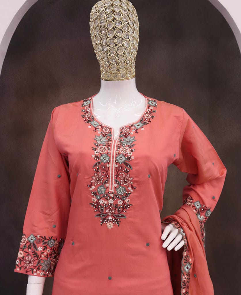yellow simple and sober silk sharara suit for women ethnic wear