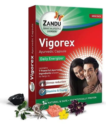 Zandu VIGO_REX GOLD CAPSULE 20  PACK OF 2