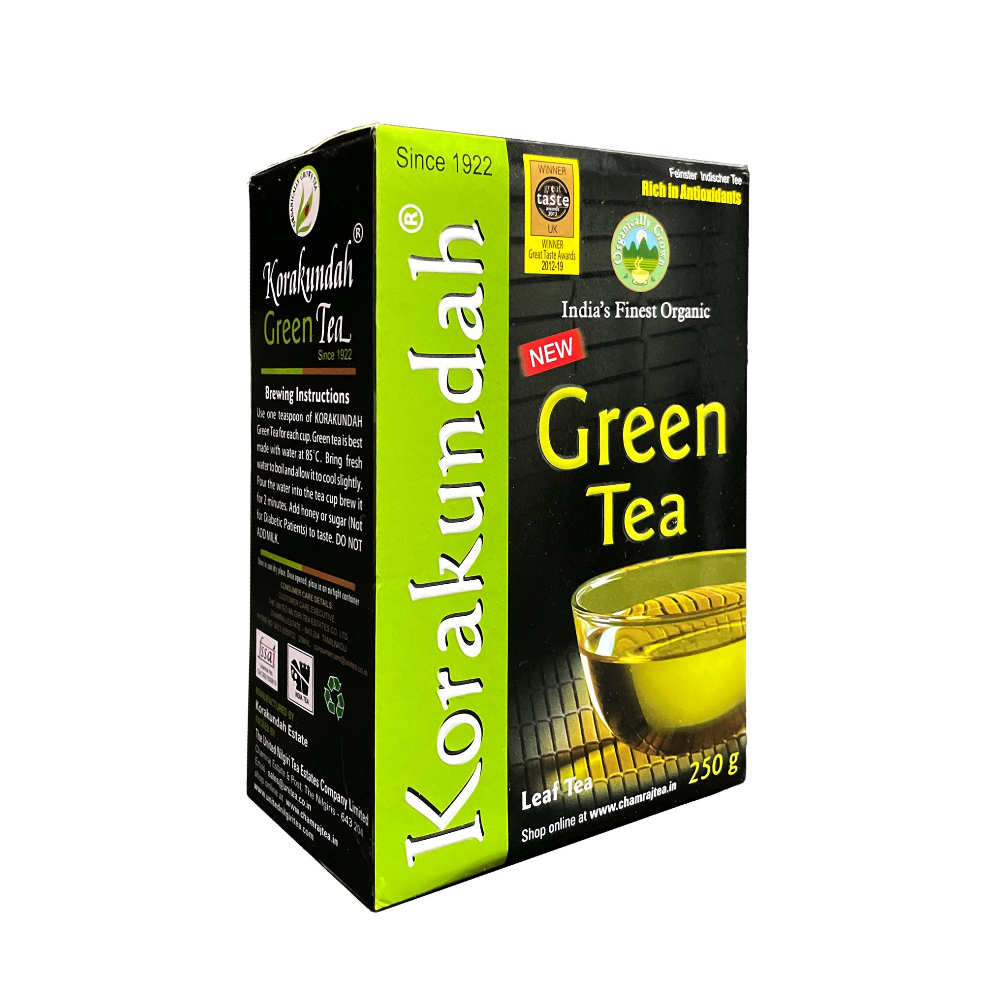 KORAKUNDAH Organic Green Tea (250 g) 