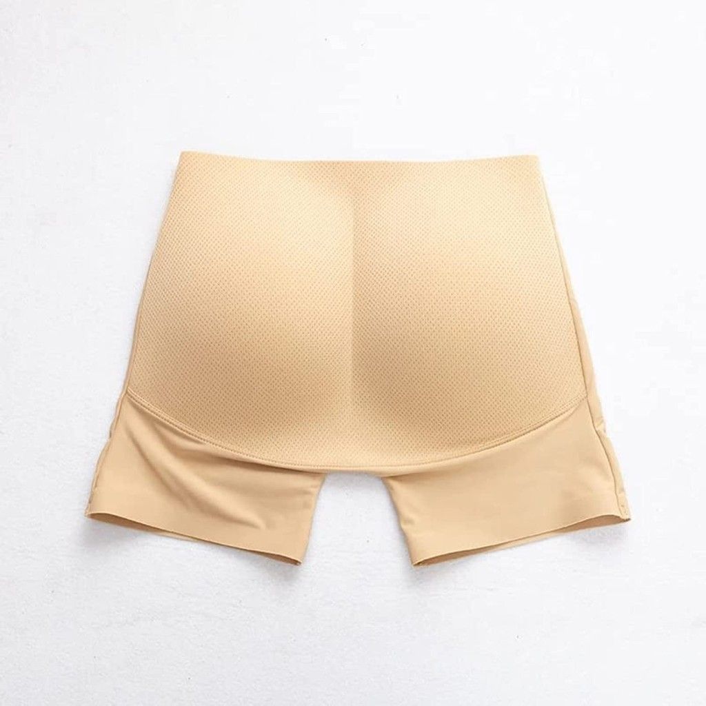 Latest Premium Quality Women's Seamless High Waist Butt Lifter Shapewear Shorts | Tummy Control & Thigh Slimmer | Mid-Thigh Waist Trainer Body Shaper for Women – Beige