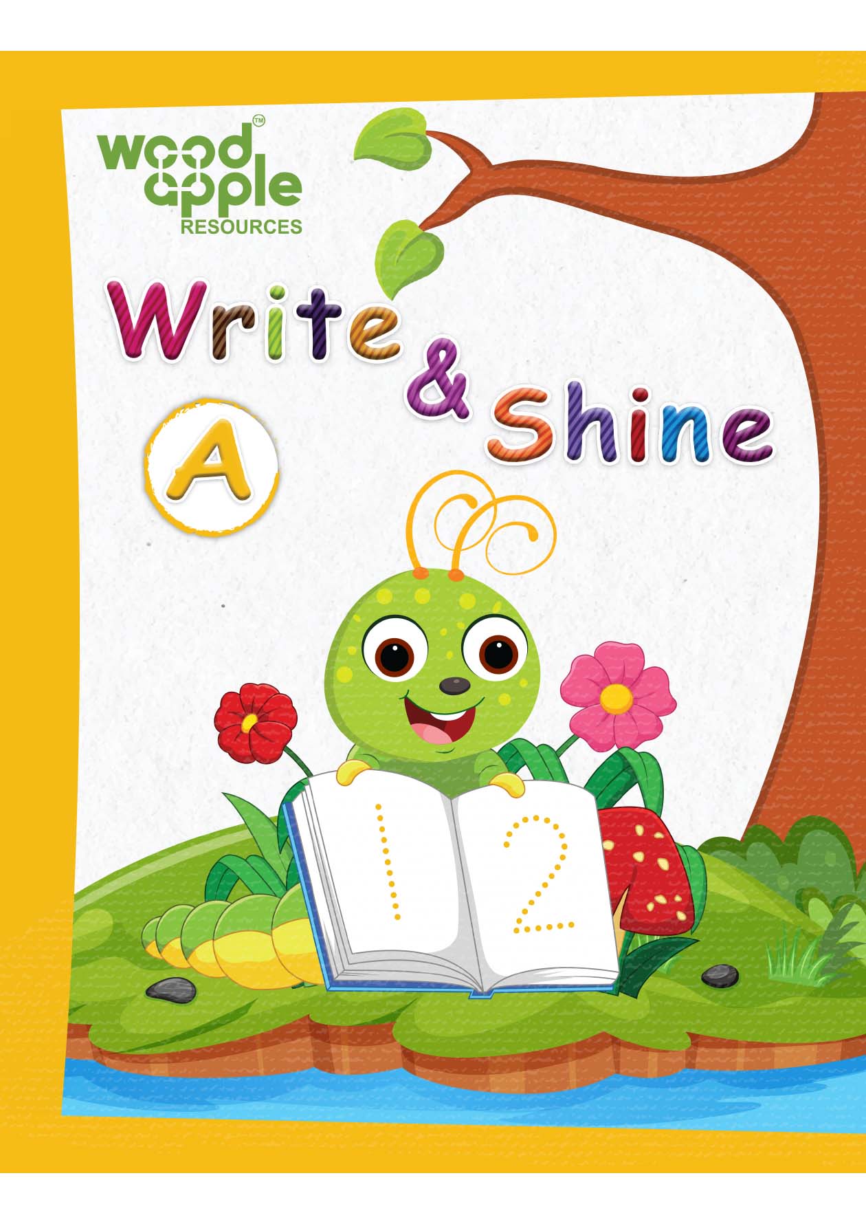 Write & Shine A Maths | Workbook for Kids (Ages 2.5-4.5 years) | NEP Based | Number Writing 1–200, Greater–Less–Equal, Addition & Subtraction, Days & Months | Tracing & Practice Book