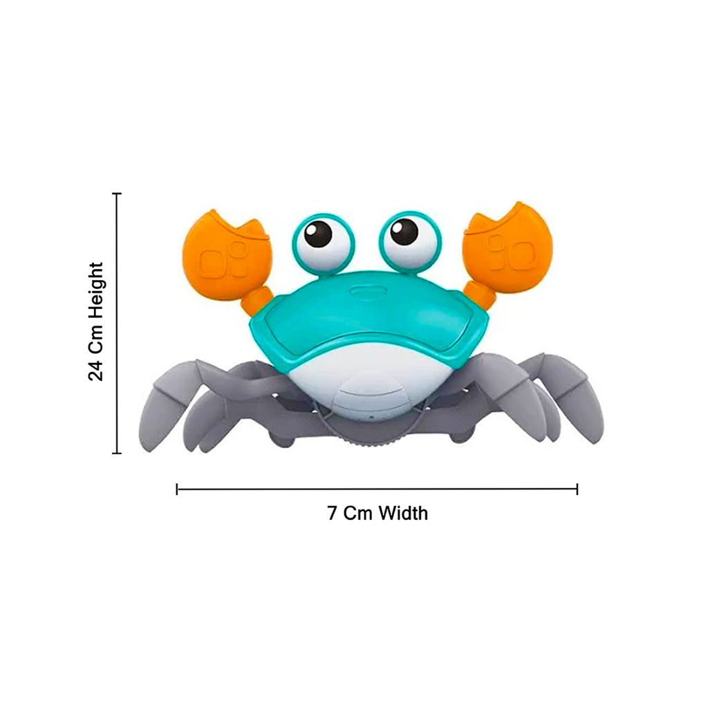 Musical Crawling Crab Toy | Moving Crab Toy | Crab Toy | Crawling Crab Toy | Crab Crawling Toy | Electric Crab Toy | Walking Crab Toy | Cute Crab Toy