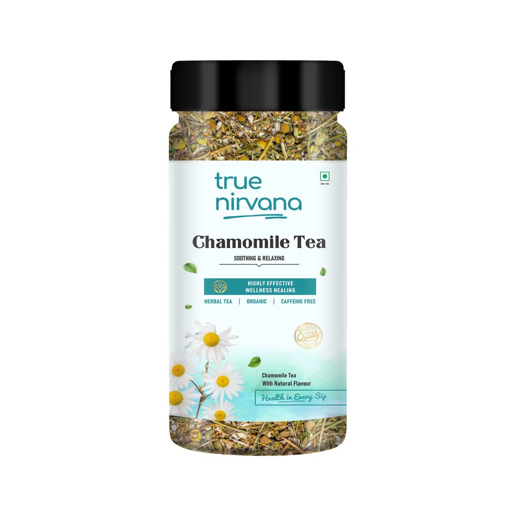 True Nirvana Chamomile Tea - Herbal Tea for Relaxation & Wellness