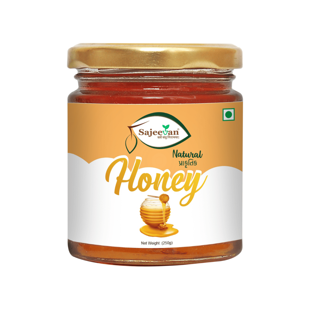 Pure Organic Honey, Natural, Pesticide-Free, Traditional Beekeeping, Preservative-Free (250gm)