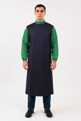 Premium Full Tafta  Surgeon Gown – Tafta Fabric | Waterproof, Anti-Static & Reusable | Free Size