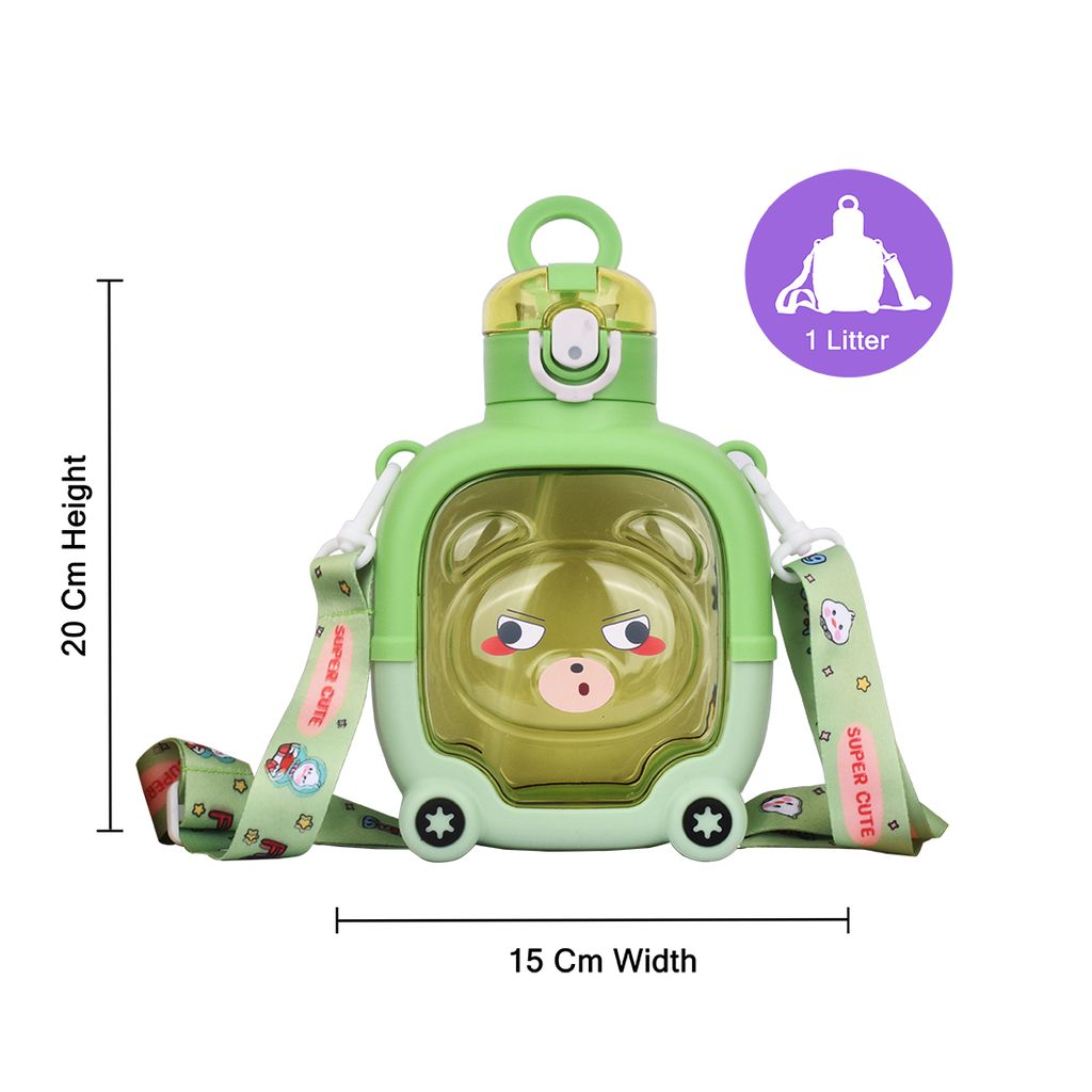Teddy Bear Water Bottle | Kids Sipper Water Bottle | Cute Bear Water Bottle | Teddy Water Bottle | Water Bottle Teddy | Water Bottle Teddy Bear | Kids Water Bottle | Children's Water Bottle | School Kids Water Bottle | Sipper Water Bottle