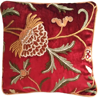 Cushion Cover .Hand Made Ari Work