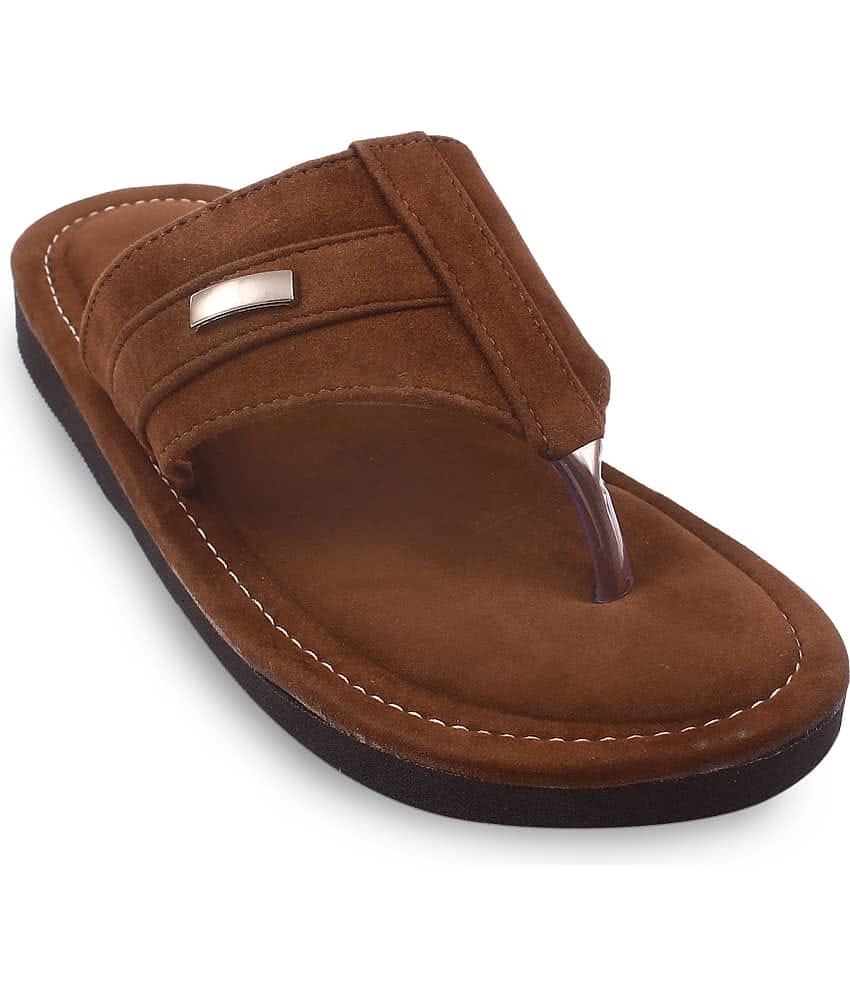 Anjaneya Creations Brown Men's Kolhapuris