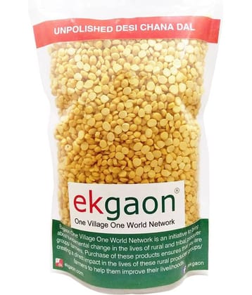 Ekgaon Unpolished Desi Chana Dal 450 gm