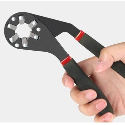 WUGO::Multi-Function Hexagon Universal Wrench Adjustable Bionic Plier Spanner Repair Hand Tool (Small) Single Sided Bionic Wrench Household Repairing Wrench Hand Tool