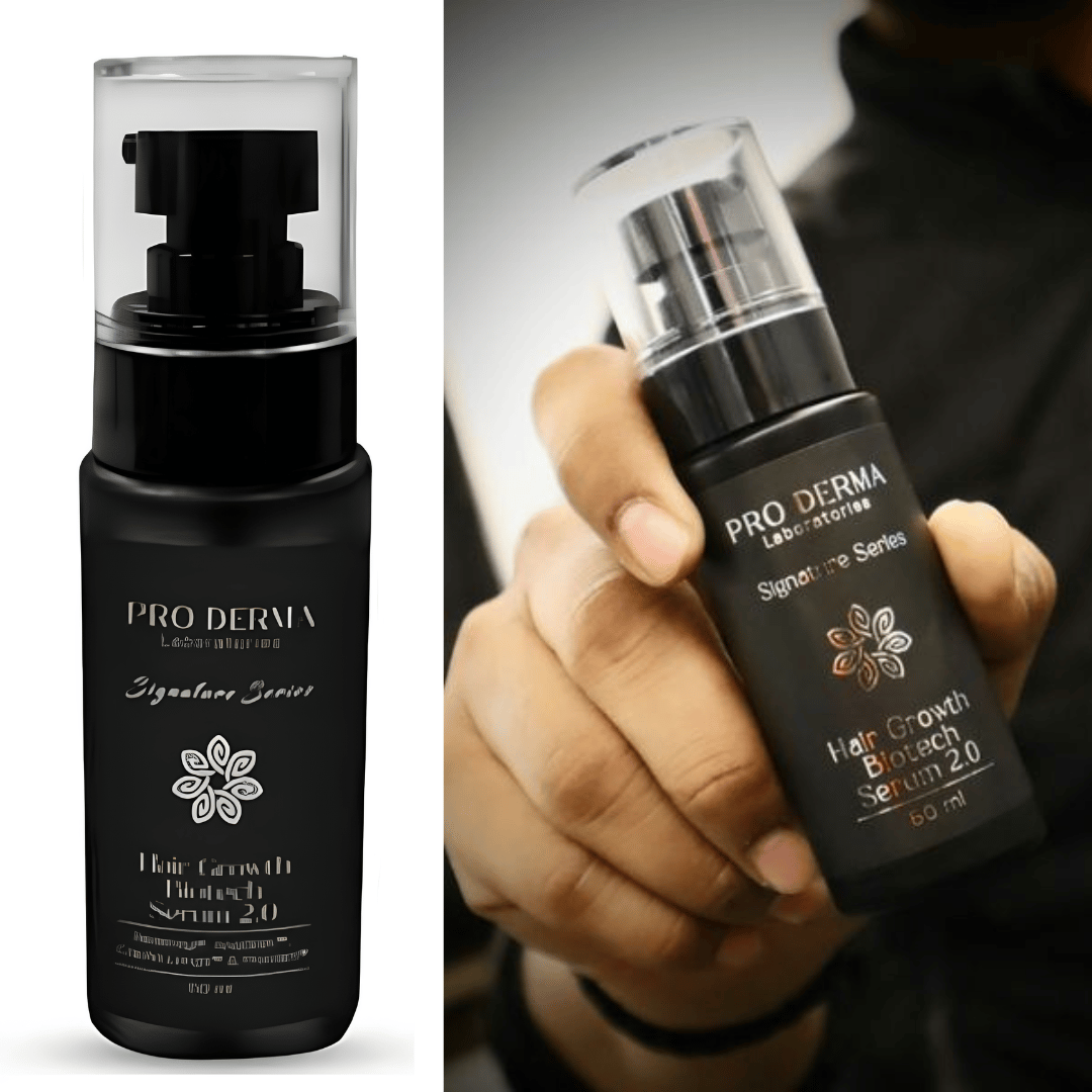 Pro Derma Hair Growth Biotech Serum 2.0 – Advanced Hair Regrowth Formula with Award-Winning Ingredients for Fuller, Thicker, Healthier Hair and Hair Thinning Prevention